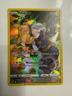 Pikachu TG05/TG30 Ultra Rare Pokemon TCG Lost Origin Trainer Gallery NM - Image 1