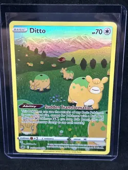 2023 Pokemon Crown Zenith Ditto Galarian Gallery GG22/GG70 - Image 3