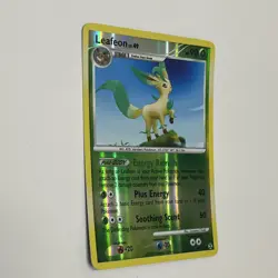 Pokemon TCG Leafeon 45/111 Rising Rivals Reverse Holo 2009 - Image 3