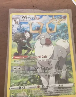 Pokemon TCG Wyrdeer Astral Radiance Trainer Gallery, Near Mint Sword And Shield - Image 1