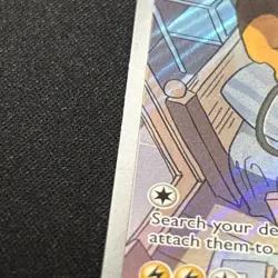 Pokemon TCG Raichu 211/193 Paldea Evolved Holo Illustration Rare - crease - Image 2