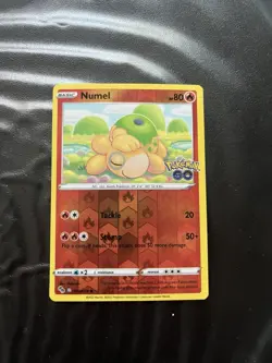 Numel (Peelable Ditto) 013/078 Pokemon GO Reverse Holo - Image 1