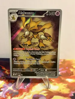 Pokemon TCG Alakazam 009 Me: Mega Evolution Promo Holo - Image 2
