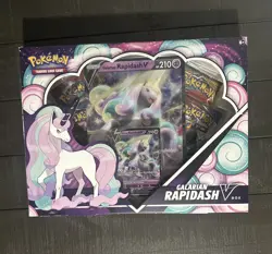 Pokemon TCG Glarian Rapidash V Box - Image 1
