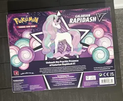 Pokemon TCG Glarian Rapidash V Box - Image 2