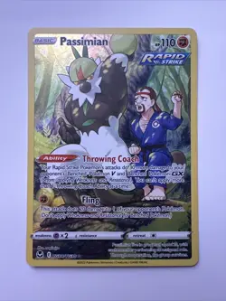 Pokemon TCG Passimian SWSH12: Silver Tempest Trainer Gallery TG08/TG30 Holo - Image 1