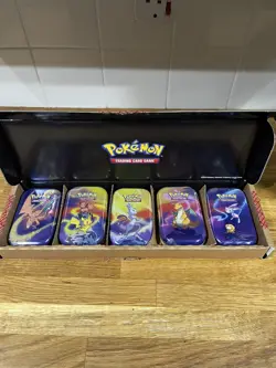 Pokemon Kanto Power Mini Tin 5 Pack Evolving Skies Fusion Strike SEALED ⚡ - Image 5