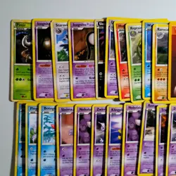60x Pokemon Karten Sammlung gemischt div. Set TCG non Holo Vintage /E8 - Image 3