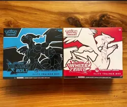 Pokemon TCG. White Flare & Black Bolt Elite Trainer Box ETB Set - Sealed - Image 1