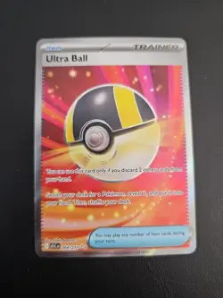 Pokemon Ultra Ball 264/217 Ascended Heroes Ultra Rare Trainer Item Foil Holo - Image 1