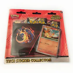 Pokemon Ascended Heroes Charmander Tech Sticker Collection - Image 1