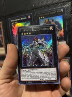 Yu-Gi-Oh! TCG Evilswarm Exciton Knight MP14-EN224 Secret Rare 1st Edition - Image 1