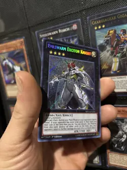 Yu-Gi-Oh! TCG Evilswarm Exciton Knight MP14-EN224 Secret Rare 1st Edition - Image 4