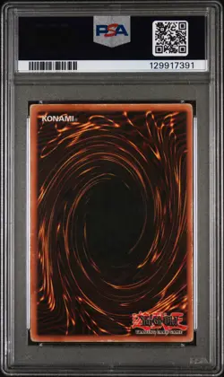 2002 YU-GI-OH! STARTER DECK: YUGI #006 DARK MAGICIAN PSA 3 - Image 2