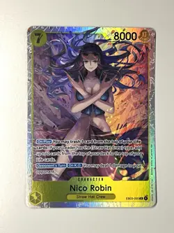 Nico Robin EB03-055 Extra Booster: One Piece Heroines Edition Foil Super Rare - Image 1