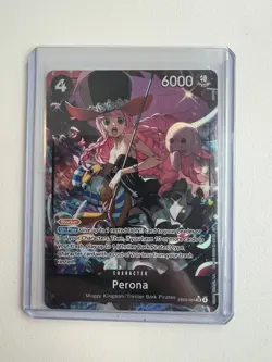 Perona (Alt Art) EB03-045 SR ONE PIECE Heroines Edition Mint - Image 1