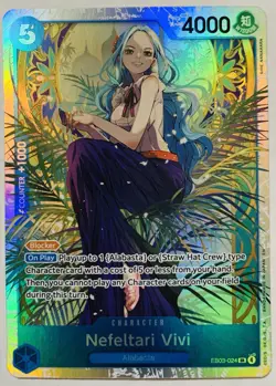 Nefeltari Vivi 024 EB03-024 Extra Booster: One Piece Heroines Edition Foil Eng - Image 1