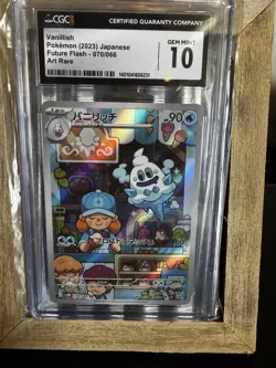 2 Graded Japenese Pokemon Cards TAG 10 Toedscool 80/78 & CGC 10 Vanillish 70/66 - Image 4