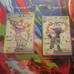 UMBREON AND ESPEON EX PRISMATIC EVOLUTIONS 175 & 176 PROMO CARDS ⭐ - Image 1