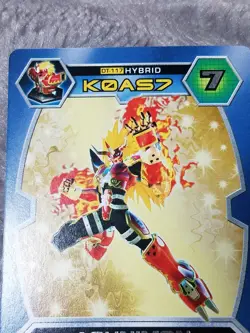 Digimon Agunimon DT-117 Silver Foil Lettering D Tector TCG CCG Card - Image 2