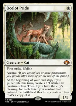 [1x] Ocelot Pride Near Mint, English Modern Horizons 3 MTG Magic - Image 1
