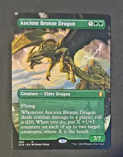 Ancient Bronze Dragon (Borderless) Commander Legends: Battle for Baldur's Gate - Image 1