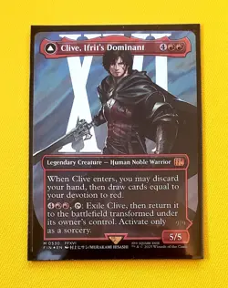 Magic:The Gathering Clive, Ifrit's Dominant Surge Foil Card Final Fantasy 0530🔥 - Image 1
