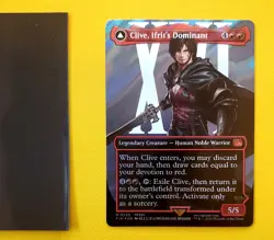Magic:The Gathering Clive, Ifrit's Dominant Surge Foil Card Final Fantasy 0530🔥 - Image 2