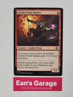 MTG Goblin Tomb Raider LCI 151 Lost Caverns of Ixalan common - Mint - Image 1