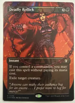 Deadly Rollick (Borderless) Commander Masters Foil - Image 1