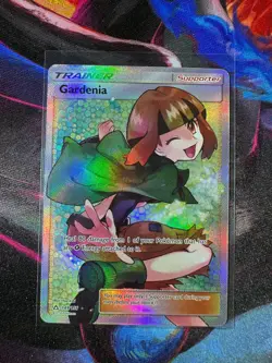 Gardenia Full Art Trainer Card 149/156 Ultra Prism Pokemon TCG Minty - Image 1