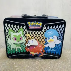 2023’ Pokemon TCG - Collector's Chest Tin, Open Goodies Inside Lunch Box. - Image 2