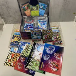 2023’ Pokemon TCG - Collector's Chest Tin, Open Goodies Inside Lunch Box. - Image 4