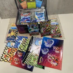 2023’ Pokemon TCG - Collector's Chest Tin, Open Goodies Inside Lunch Box. - Image 5