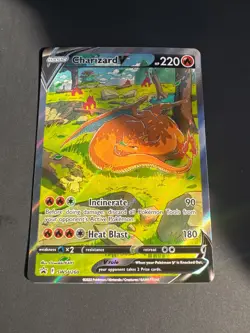 Pokemon Sword and Shield: Charizard V SWSH260 Black Star Promo Raw NM - Image 1