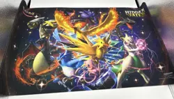 Pokemon TCG Hidden Fates Playmat Shiny Charizard, Rayquaza, Mewtwo 2019 - Image 1