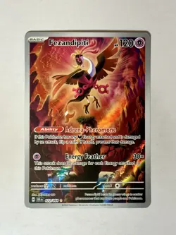 Fezandipiti Illustration Rare 073/064 Shrouded Fable Pokemon TCG - Image 1