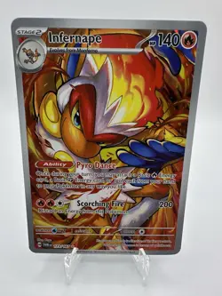 Infernape 173/167 - Illustration Rare Holo - Twilight Masquerade - Pokemon TCG - Image 1