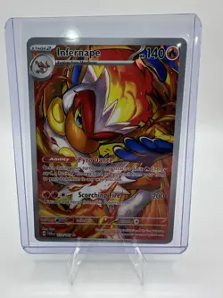 Infernape 173/167 - Illustration Rare Holo - Twilight Masquerade - Pokemon TCG - Image 3
