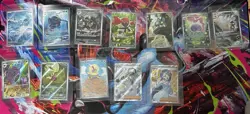 Pokemon Black Bolt Illustration Rare IR Lot of 12 Full Art Holo - Pack Fresh NM - Image 1