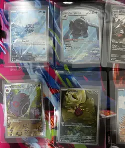 Pokemon Black Bolt Illustration Rare IR Lot of 12 Full Art Holo - Pack Fresh NM - Image 2