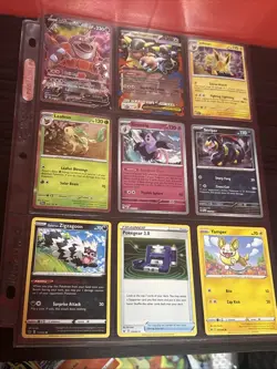 10 Binder Pages Filled With 90 Pokemon Cards - Image 4
