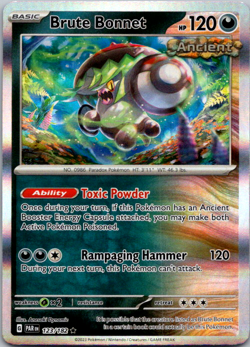 Brute Bonnet 123/182 Paradox Rift Holo Pokemon TCG NM - Image 1