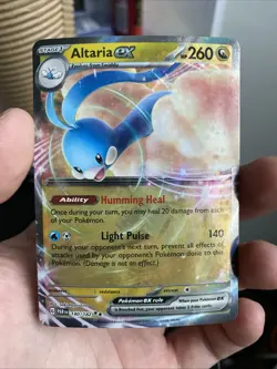 Altaria ex 140/182 Pokemon TCG Scarlet & Violet Paradox Rift Double Rare Holo NM - Image 1