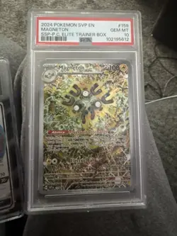 Magneton 159 Pokemon Center Stamped Surging Sparks Promo PSA 10 Gem Mint - Image 2