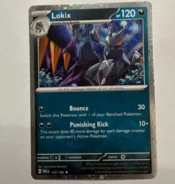 Lokix Cosmos Holo Promo Paradox Rift Pokemon TCG 122/182 Scarlet & Violet SV04 - Image 1