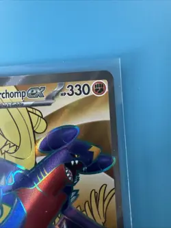 Pokemon TCG CYNTHIA’S GARCHOMP EX 215/182 SV Destined Rivals Ultra Rare - Image 3
