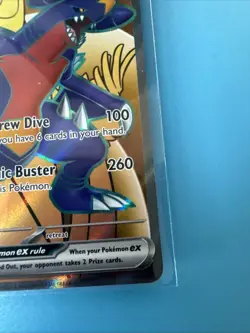 Pokemon TCG CYNTHIA’S GARCHOMP EX 215/182 SV Destined Rivals Ultra Rare - Image 4