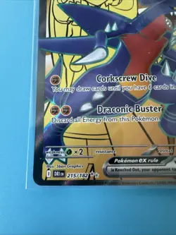 Pokemon TCG CYNTHIA’S GARCHOMP EX 215/182 SV Destined Rivals Ultra Rare - Image 5