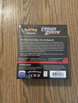 POKEMON TCG CROWN ZENITH SEALED BOOSTER BUNDLE - Image 2
